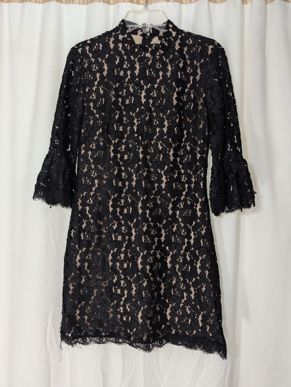 Black Lace Forever 21 Lined Dress